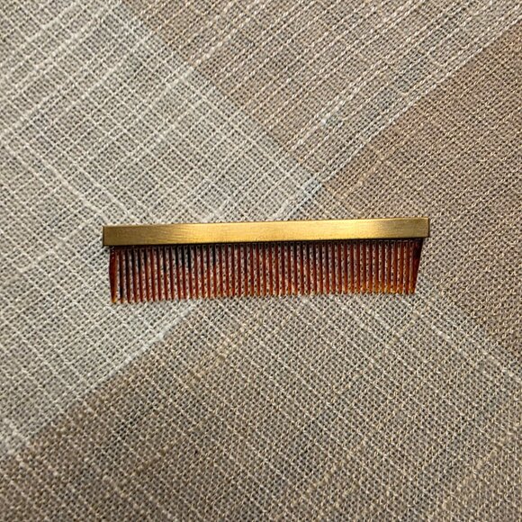 True Vintage Regency Mobwife Coastal Grandmother Preppy Bridal Clutch & Comb Set - Picture 7 of 10